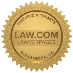 Featured Alexandria VA Accident Lawyers Badge