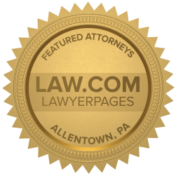 Featured Allentown PA Accident Lawyers Badge