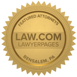 Featured Bensalem PA Accident Lawyers Badge