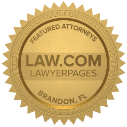 Featured Brandon FL Accident Lawyers Badge