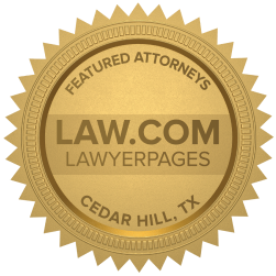 Featured Cedar Hill TX Accident Lawyers Badge