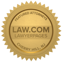 Featured Cherry Hill NJ Accident Lawyers Badge