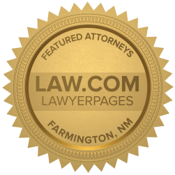 Featured Farmington NM Accident Lawyers Badge