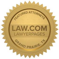 Featured Grand Prairie TX Accident Lawyers Badge