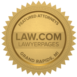 Featured Grand Rapids, MI Car Accident Lawyers Badge
