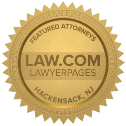 Featured Hackensack NJ Accident Lawyers Badge