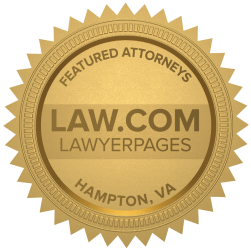 Featured Hampton VA Accident Lawyers Badge