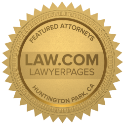 Featured Huntington Park CA Accident Lawyers Badge