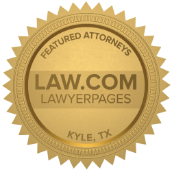 Featured Kyle TX Accident Lawyers Badge