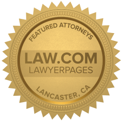 Featured Lancaster CA Accident Lawyers Badge