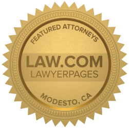 Featured Modesto CA Accident Lawyers Badge
