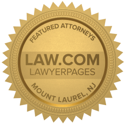 Featured Mount Laurel NJ Accident Lawyers Badge