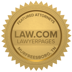 Featured Murfreesboro TN Accident Lawyers Badge