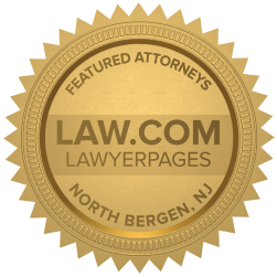 Featured North Bergen NJ Accident Lawyers Badge