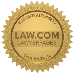 Featured Oak Park, IL Accident Lawyers Badge