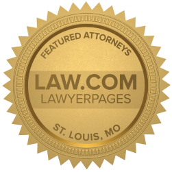 Featured St. Louis, MO Car Accident Lawyers Badge