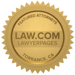 Featured Torrance, CA Car Accident Lawyers Badge