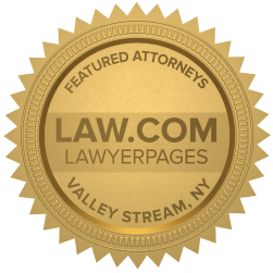 Featured Valley Stream, NY Accident Car Lawyers Badge