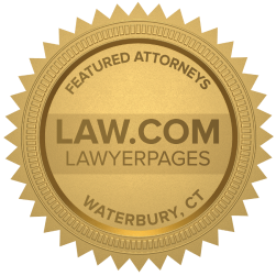 Featured Waterbury, CT Car Accident Lawyers Badge
