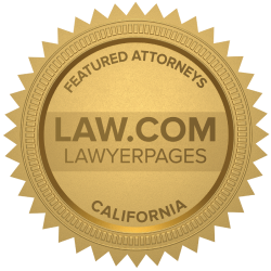 Featured California Car Accident Lawyers Badge