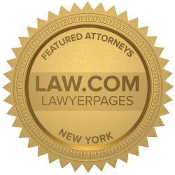 Featured New York Car Accident Lawyers Badge