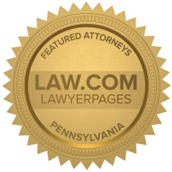 Featured Pennsylvania  Car Accident Lawyers Badge