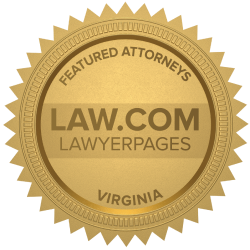 Featured Virginia Car Accident Lawyers Badge