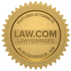 Featured Albuquerque, NM Car Accident Lawyers Badge