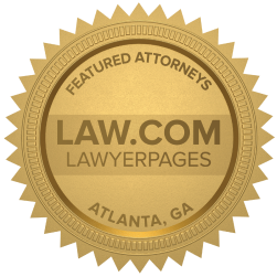 Featured Atlanta, GA Car Accident Lawyers Badge