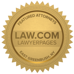 Featured East Greenbush, NY Car Accident Lawyers Badge