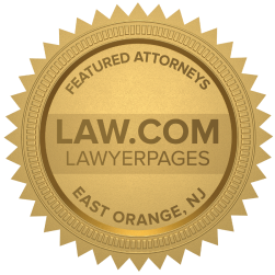 Featured East Orange, NJ Car Accident Lawyers Badge