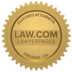 Featured Fresno, CA Car Accident Lawyers Badge