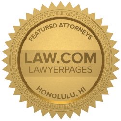 Featured Honolulu, HI Car Accident Lawyers Badge