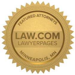 Featured Minneapolis, MN Car Accident Lawyers Badge