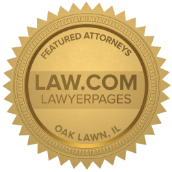 Featured Oak Lawn, IL Car Accident Lawyers Badge