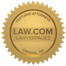 Featured Omaha, NE Car Accident Lawyers Badge