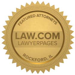 Featured Rockford, IL Car Accident Lawyers Badge