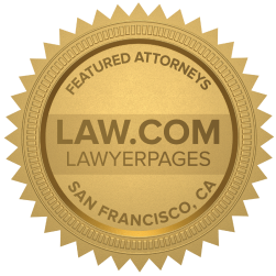 Featured San Francisco, CA Car Accident Lawyers Badge
