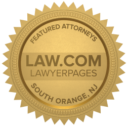Featured South Orange, NJ Car Accident Lawyers Badge