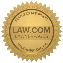 Featured Washington, D.C. Car Accident Lawyers Badge
